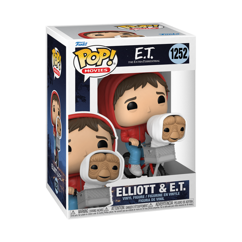 Elliott with E.T. 40th Anniversary Funko Pop! Movies Vinyl Figure