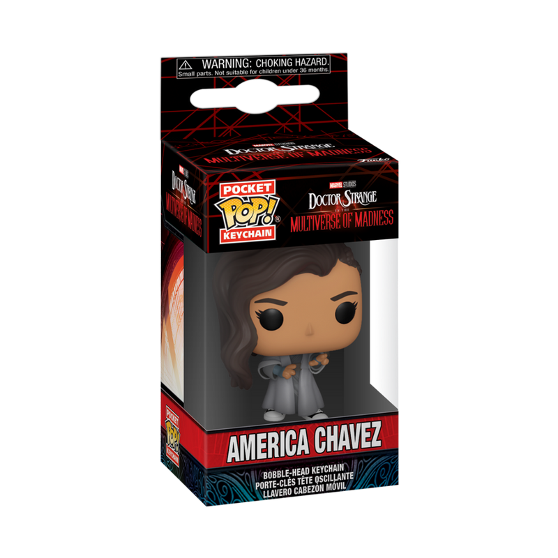 America Chavez Doctor Strange MoM Funko Pocket Pop! Marvel Keychain