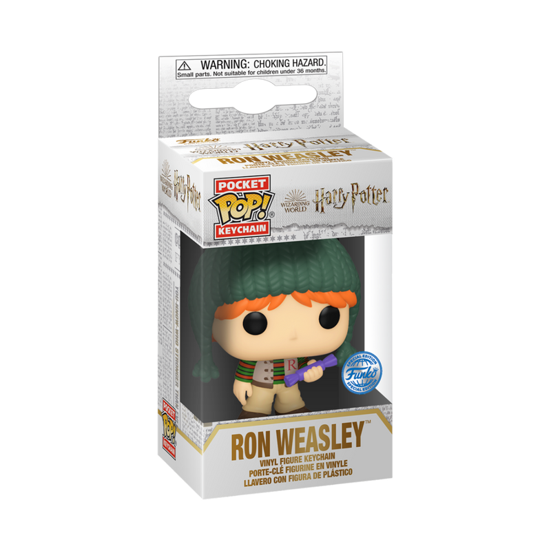 Ron Weasley (Holiday) Funko Pocket Pop! Harry Potter Keychain