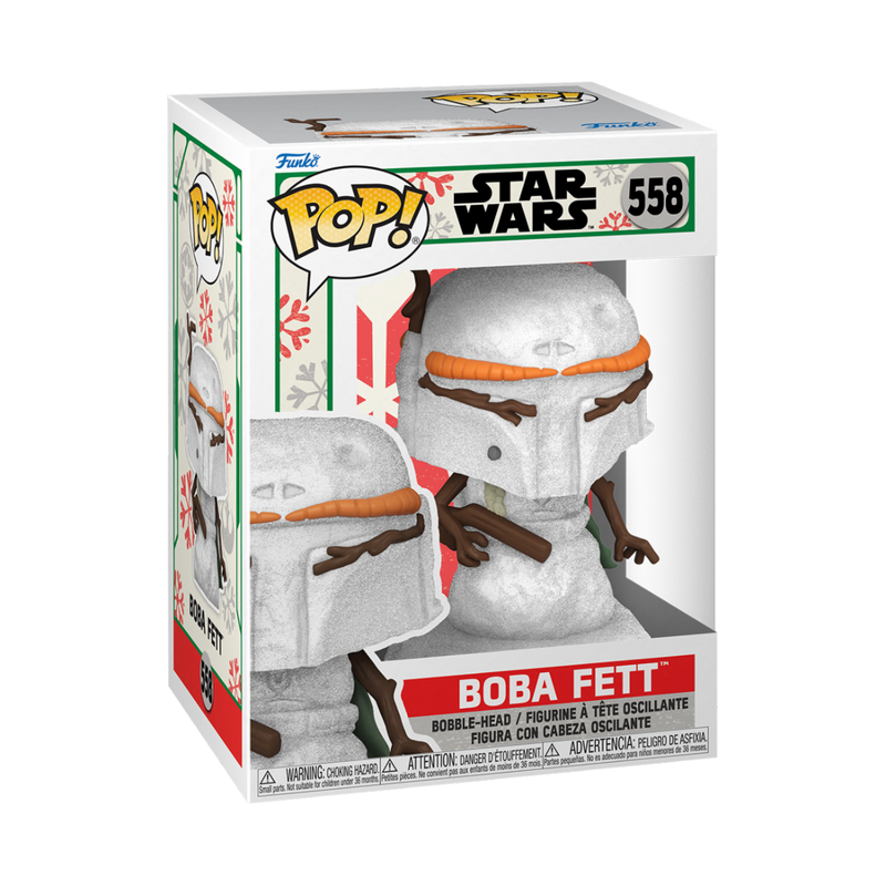 Boba Fett (Snow) Funko Pop! Star Wars Vinyl Figure