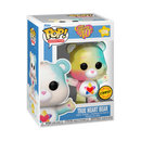 True Heart Care Bear 40th Funko Pop! Animation Vinyl Figure Common + CHASE Bundle