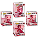 Star Wars (Valentine) Funko Pop! Star Wars Vinyl Figure Bundle of 4