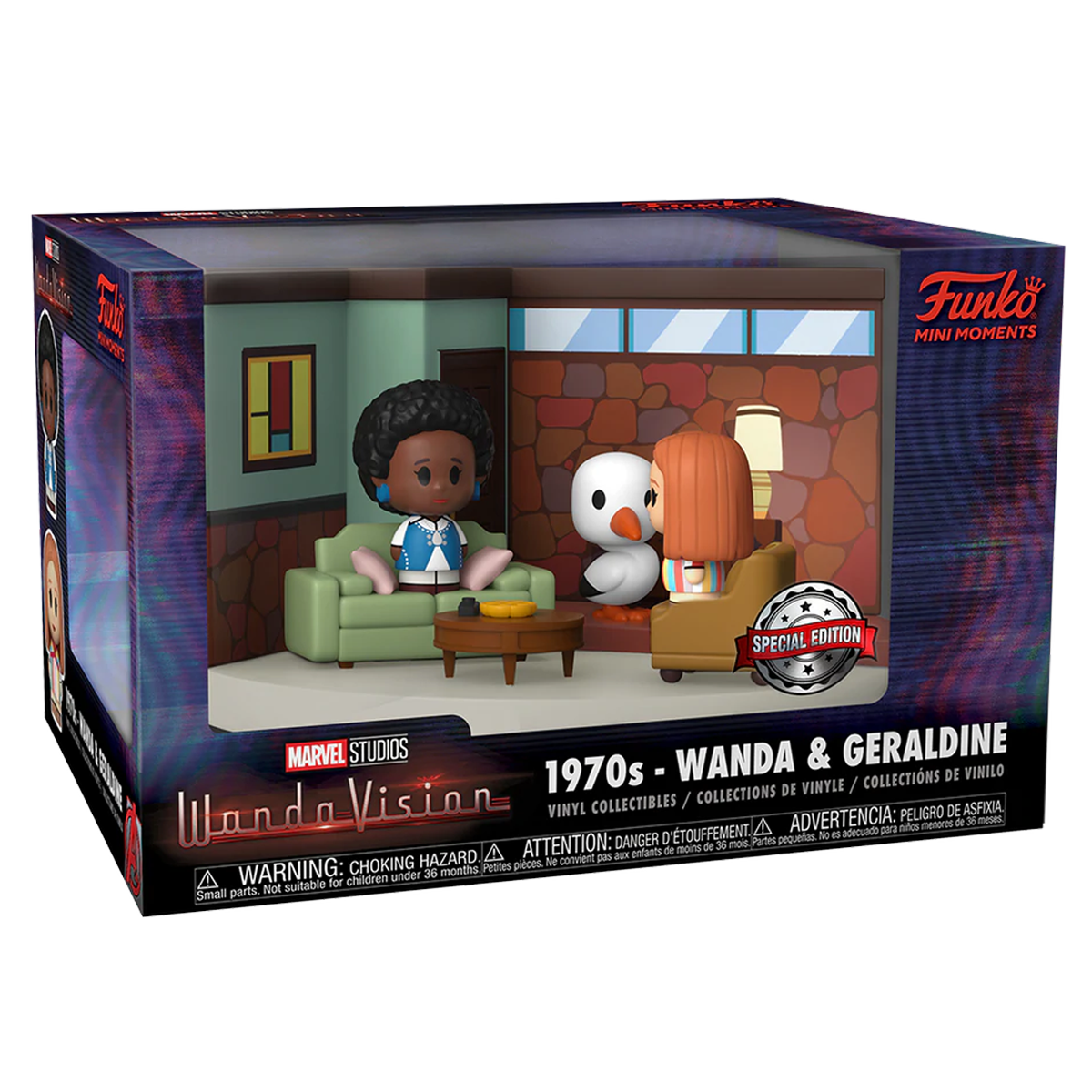 Funko Pop! Mini sale Moments: WandaVision - Living Room 80's