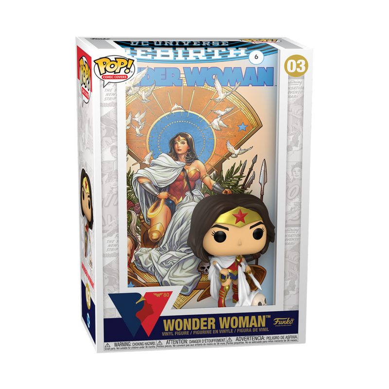 Wonder Woman (Rebirth) DC Comics Funko Pop! Comic Cover Vinyl Figure