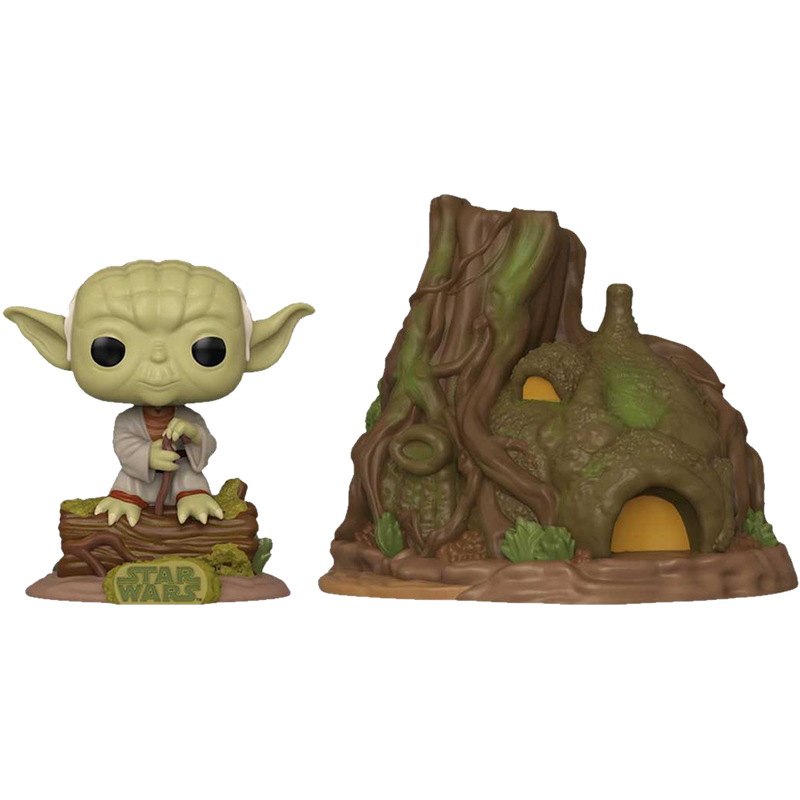 Yoda with Dagobah Hut Funko Pop! Star Wars Vinyl Figure