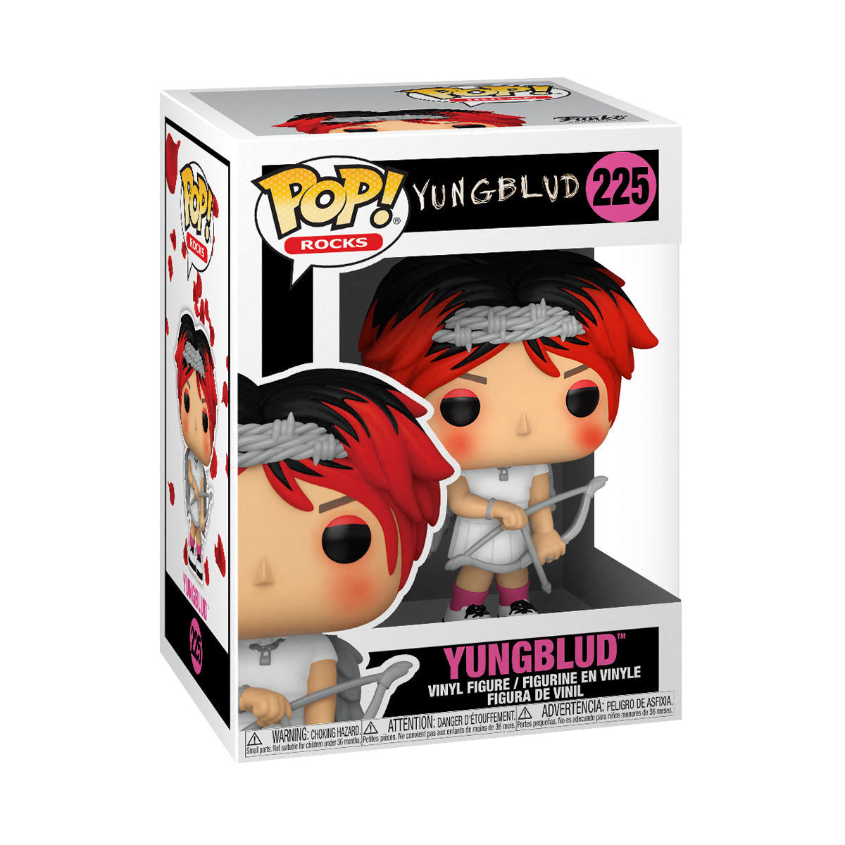 ヤングブラッド レコード カセットサイン付き Funkopop YUNGBLUD Yungblud Funko Pop! Rocks Vinyl Figure